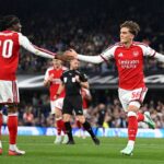 Arsenal's teenage sensation Max Dowman scored twice as the Gunners defeated Ipswich Town 4-2 at Portman Road on Wednesday night to advance to the next round of the Carabao Cup. The 16-year-old opened the scoring in the seventh minute before grabbing his second just two minutes into the second half, producing a composed display that underlined his growing reputation. Dowman, a product of Arsenal's Hale End academy, was the standout performer as Mikel Arteta's side dominated much of the contest. Noni Madueke increased Arsenal's advantage before Mikel Merino made it 4-0 in the 58th minute to put the visitors firmly in control. Ipswich responded through Anis Mehmeti in the 62nd minute, while Chuba Akpom added a late consolation goal in stoppage time, but the hosts were unable to stage a comeback. The victory extends Arsenal's impressive start to the season, with Dowman's two-goal performance emerging as the biggest talking point of the night.