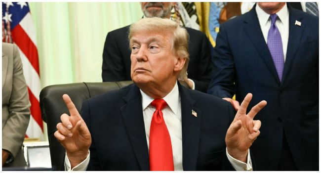 US President Donald Trump