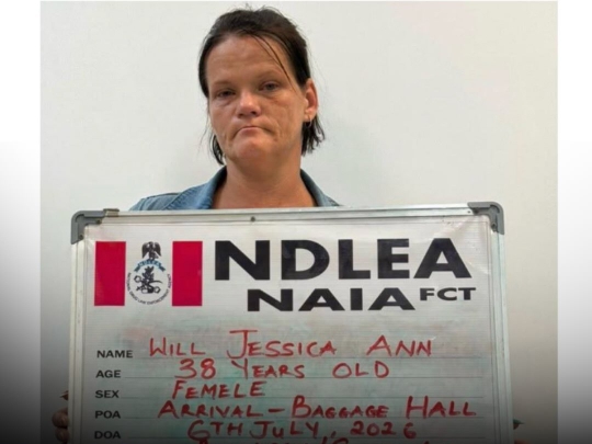Court jails south Africa woman for drug trafficking in Nigeria