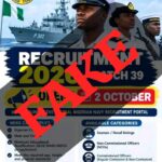 Nigerian Navy debunks recruitment notice