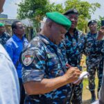 IGP Olatunji Disu inspect police barracks