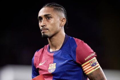 Barcelona Winger Raphinha Wins La Liga Player of the Month Award