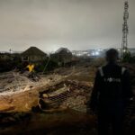 Lagos building collapses in Aboru