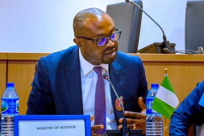Minister of Interior Olumbumi Ojo