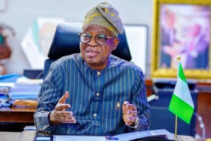 Minister of Marine and Blue Economy, Adegboyega Oyetola