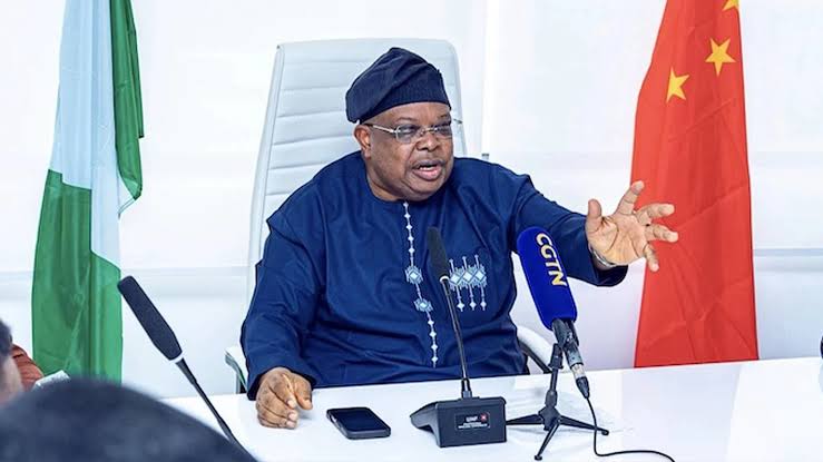 Minister of Power Joseph Tegbe.