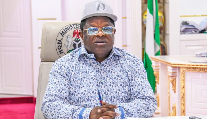 Minister of Works David Umahi.