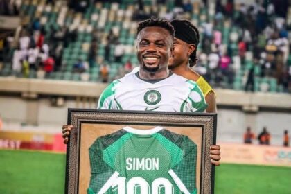 Moses Simon Joins Nigeria's 100-Cap Club After 11-Year Super Eagles Journey