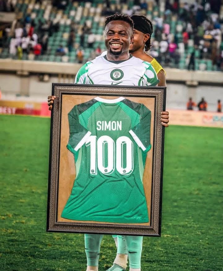Moses Simon Joins Nigeria's 100-Cap Club After 11-Year Super Eagles Journey