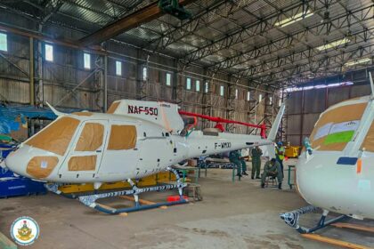 NAF Receives 5 New Helicopters As FG Accelerates Airpower Modernisation