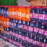 Fake fruit juice recovered from the factory