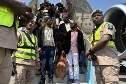 The Federal Government has brought home another 105 distressed Nigerians from South Africa as efforts continue to assist citizens affected by anti-foreigner protests in the country.
