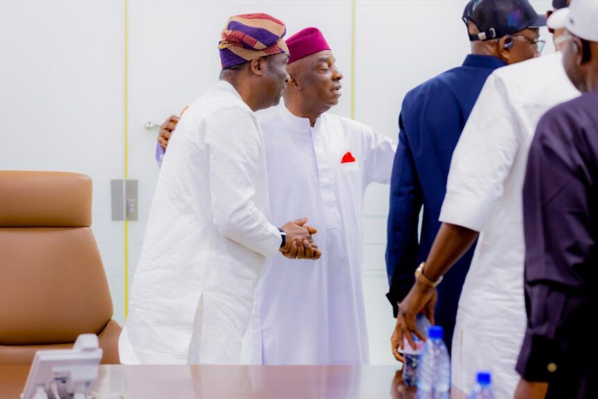 Obafemi Hamzat celebrates Oyedepo at 72.