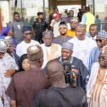 PDP Pays Condolence Visit to Tukur’s Family, Lamido And Governor Fintiri