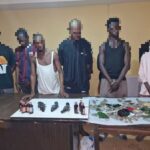Delta police rescue kidnap victim, arrest 8 suspects, recover guns, tramadol inajor crackdown