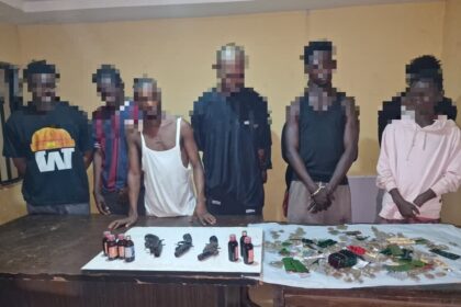 Delta police rescue kidnap victim, arrest 8 suspects, recover guns, tramadol inajor crackdown