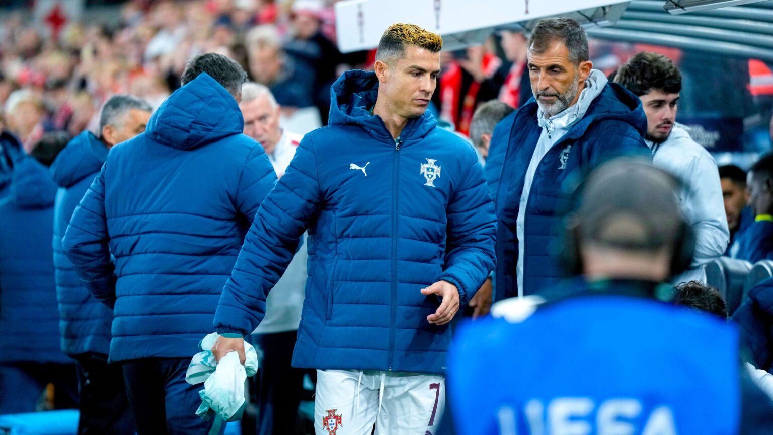 Ronaldo benched in Portugal