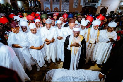Shettima Attends Funeral Of Emir Of Gumel, Says His Death Is A Huge Loss To Our Nation, Traditional Institution