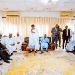 Shettima Pays Condolence Visit to Bamanga Tukur’s Family, Urges Unity
