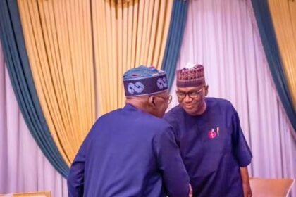 President Bola Tinubu and Kwara State Governor, AbdulRahman AbdulRazaq