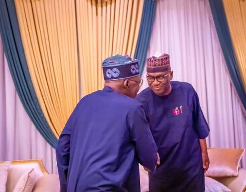 President Bola Tinubu and Kwara State Governor, AbdulRahman AbdulRazaq