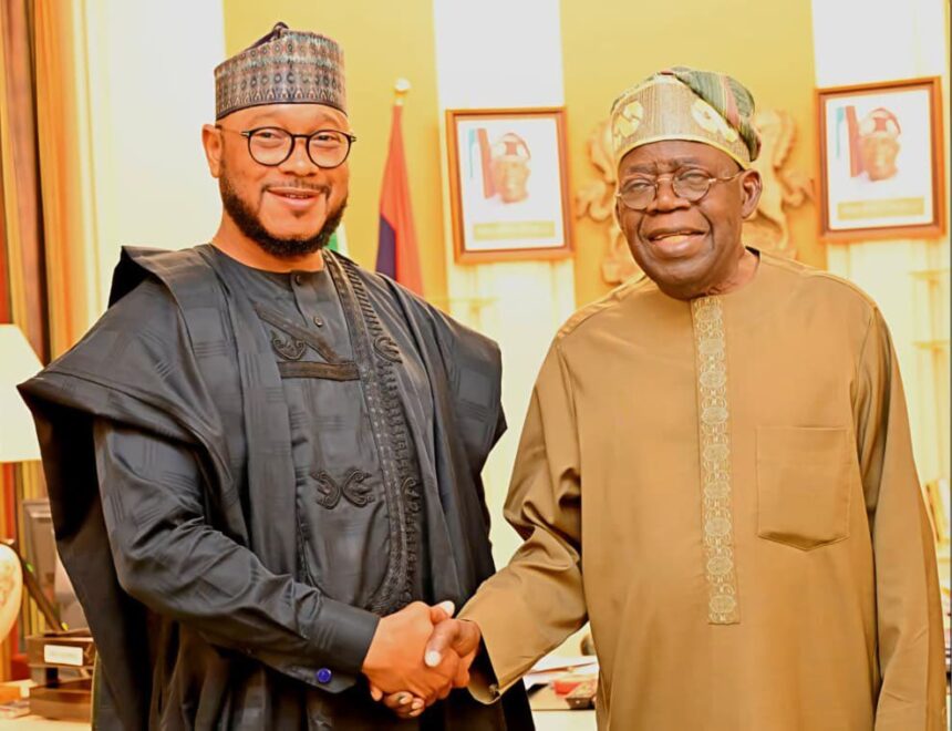President Bola Tinubu and Zamfara State Governor, Dauda Lawal