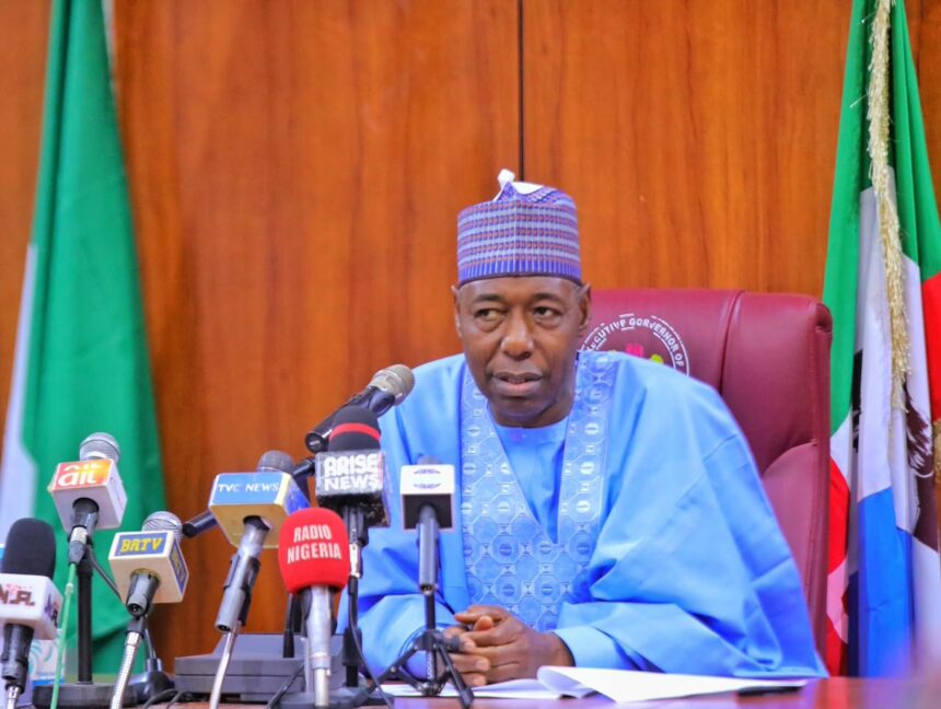 Borno State Governor Babagana Zulum