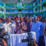 Borno State Governor Babagana Umara Zulum has commissioned a flyover bridge, the 2.5 km Budum Junction via Kasuwan Shanu to NIETAL shoe factory express road project with a 5 km drainage network and two mega schools in Maiduguri, the state capital.