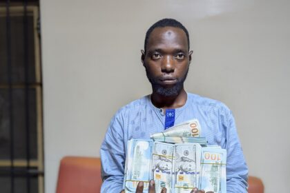EFCC,  has commenced investigation  of a suspect, Usaini Ibrahim, arrested with  counterfeit currency  totaling $212,200
